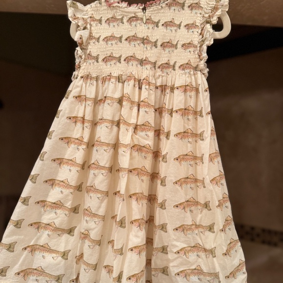 Pink Chicken Rainbow Trout Stevie Dress (Size 4y) - Picture 4 of 6